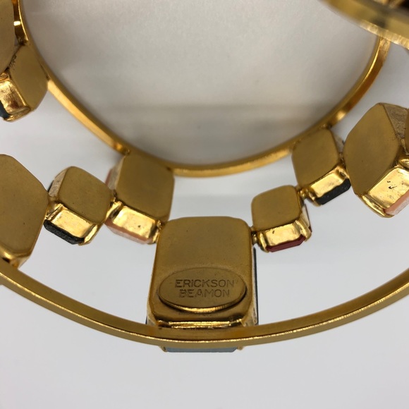Ericson Beamon gold tone open cuff - Picture 3 of 3